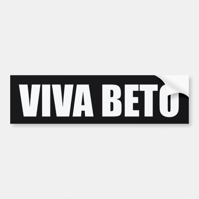 Autocollant De Voiture Élection du président 2020 Etats-Unis de Beto (Devant)