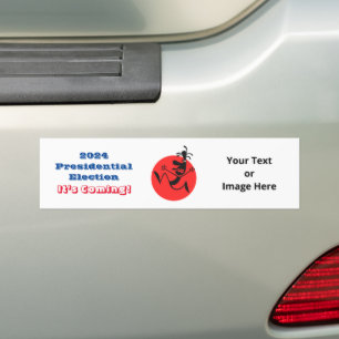 Autocollant De Voiture Élection présidentielle de 2024, édition homme