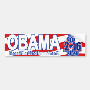 Autocollant De Voiture Élection présidentielle Obama 2016