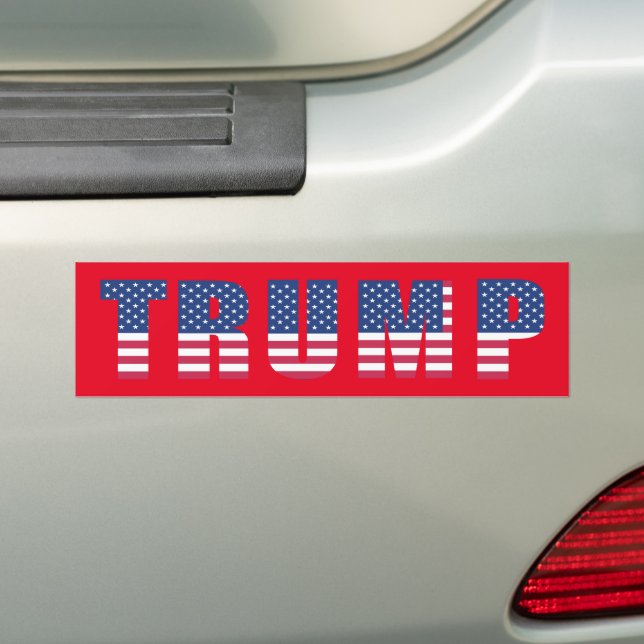 Autocollant De Voiture Élection Trump 2024 (En voiture)