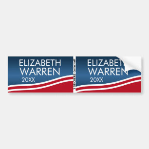 Autocollant De Voiture Elizabeth Warren 2024 BOGO