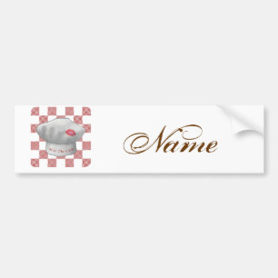 Autocollant De Voiture Embrasse Le Cuisinier