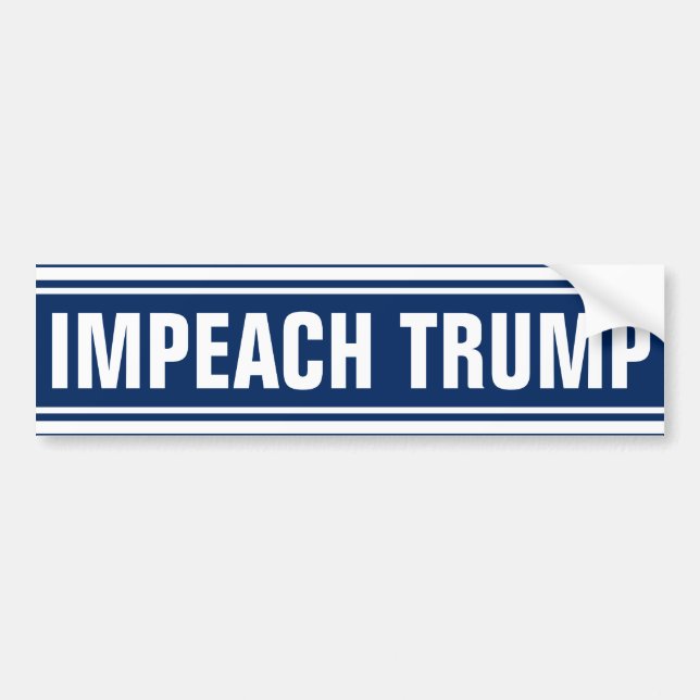 Autocollant De Voiture Empêchez Donald Trump 2020 d'être anti-président (Devant)