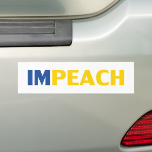 Autocollant De Voiture Empêchez-Le Maintenant, #impeachhim, pare-chocs no
