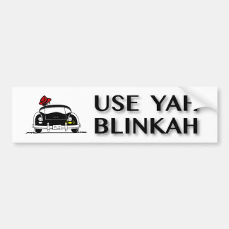 Autocollant De Voiture Employez Yah Blinkah