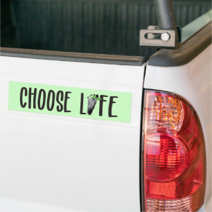 Autocollant De Voiture Empreinte Chose Life Baby avec Bow