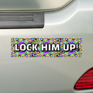 AUTOCOLLANT DE VOITURE EMPRISONNEZ-LE !