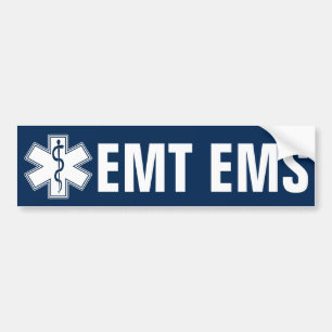 AUTOCOLLANT DE VOITURE EMT EMS