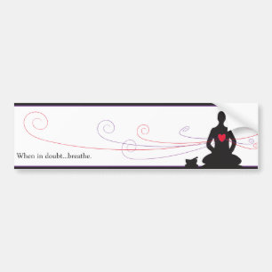 Autocollant De Voiture En cas de doute… souffle Bumpersticker