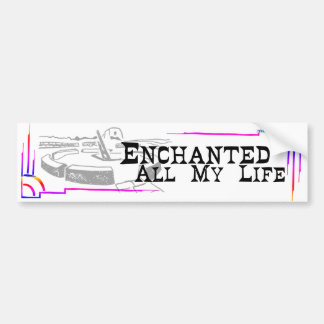 Autocollant De Voiture Enchanted All My Life BUMPER STICKER studio miiri
