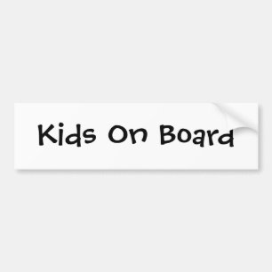 Autocollant De Voiture Enfants à bord