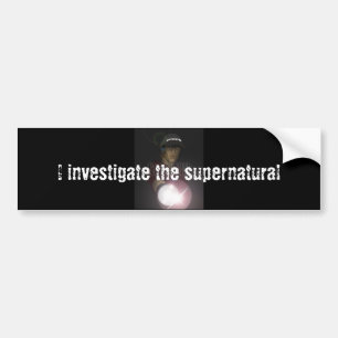Autocollant De Voiture Enquêteur paranormal