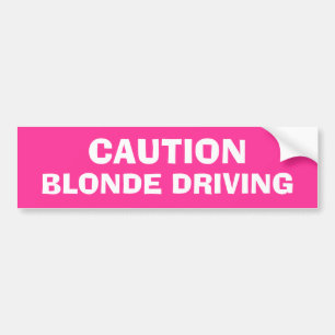 Autocollant De Voiture Entraînement blond