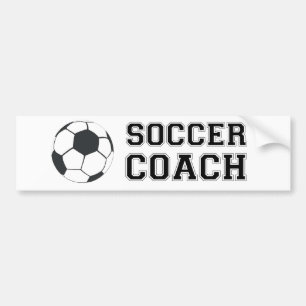 Autocollant De Voiture Entraîneur de football