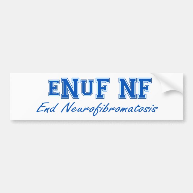 Autocollant De Voiture eNuF N-F (Devant)