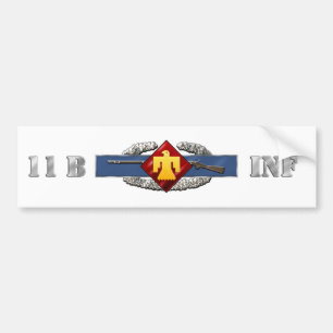 Autocollant De Voiture Équipe de combat de brigade d'infanterie de