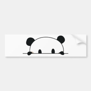 Autocollant De Voiture Espion mignon de panda