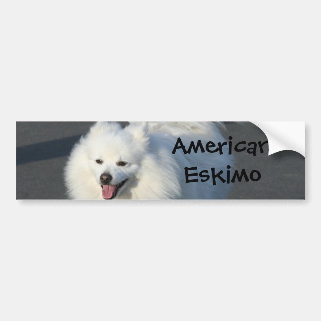 Autocollant De Voiture Esquimau américain (Devant)