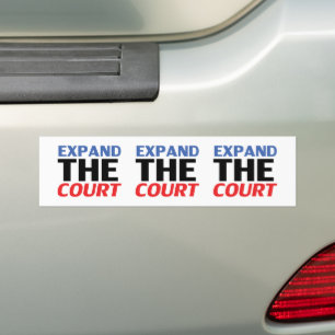 Autocollant De Voiture "Étendre la Cour" bleu blanc rouge noir -