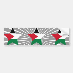 Autocollant De Voiture Étoile de la Palestine