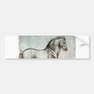Autocollant De Voiture Étude des chevaux - Leonardo da Vinci