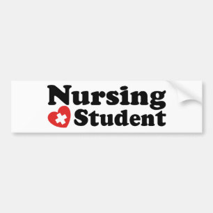 Autocollant De Voiture Étudiant en soins infirmiers
