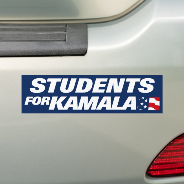 Autocollant De Voiture Étudiants pour Kamala Harris 2024 (En voiture)
