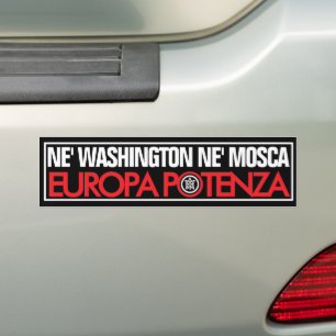 AUTOCOLLANT DE VOITURE EUROPA POTENZA