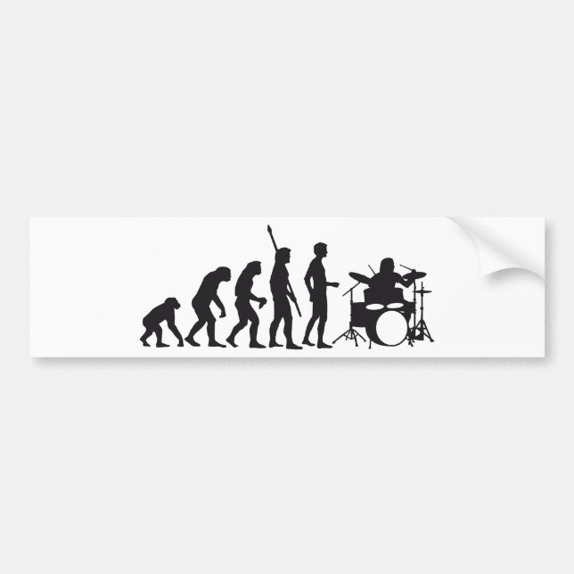 Autocollant De Voiture evolution (Devant)