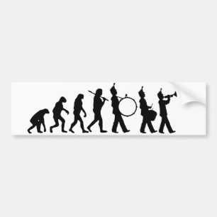 Autocollant De Voiture Évolution de bande