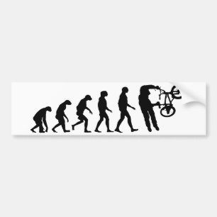 Autocollant De Voiture Évolution de BMX