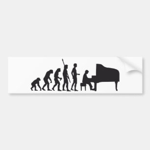 Autocollant De Voiture evolution piano