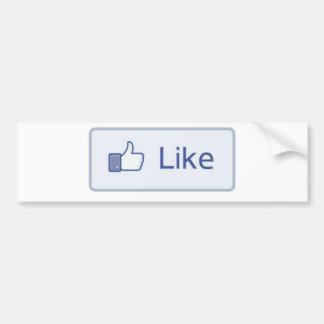 Autocollant De Voiture Facebook aiment
