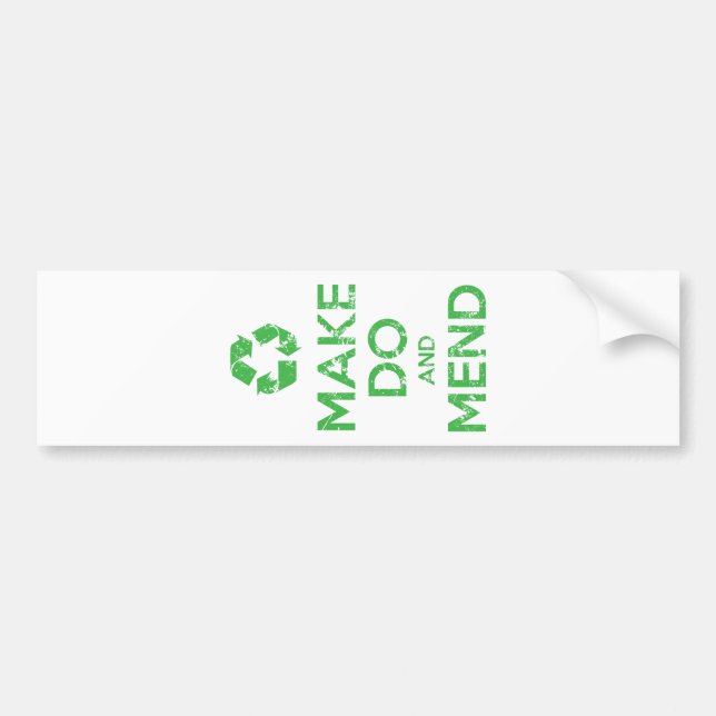 Autocollant De Voiture Faire et réparer (Devant)