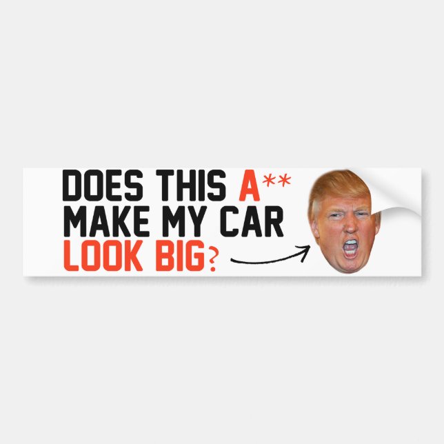 Autocollant De Voiture Fait ceci A-- rendez mon sembler de voiture grand (Devant)