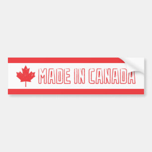 Autocollant De Voiture Fait dans l'adhésif pour pare-chocs du Canada