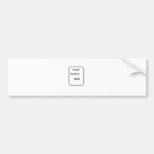 Autocollant De Voiture Faites votre d'un adhésif pour pare-chocs aimable