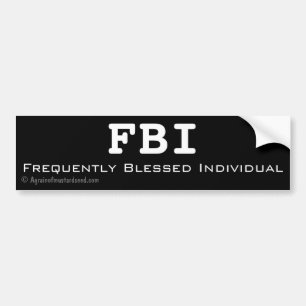 Autocollant De Voiture FBI customise fréquemment chaque individu