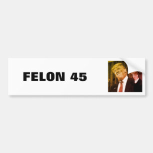 AUTOCOLLANT DE VOITURE FELON 45