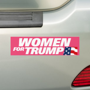 Autocollant De Voiture Femmes pour Trump 2024