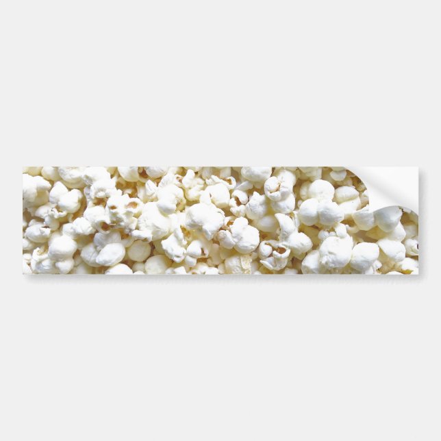 Autocollant De Voiture Festive Popcorn Décor Photographie (Devant)
