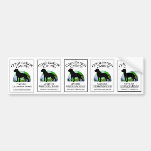 Autocollant De Voiture Feuille canine d'autocollant de conservation