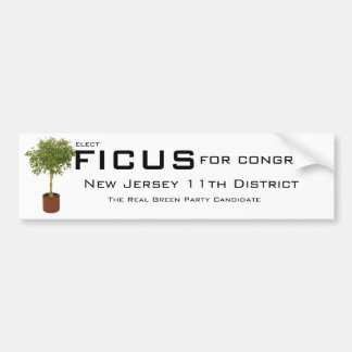 Autocollant De Voiture FICUS, pour le congrès