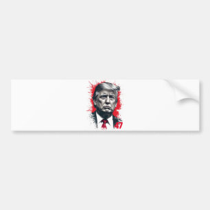 Autocollant De Voiture Fier Maga Trump Vance Jour de l'Inauguration améri