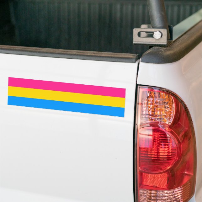 Autocollant De Voiture Fierté Pan (Sur camion)