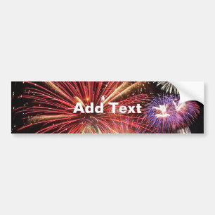 Autocollant De Voiture Finale Fireworks