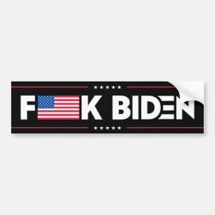 Autocollant De Voiture FJB F Biden anti Biden pro Trump 2024 usa flag