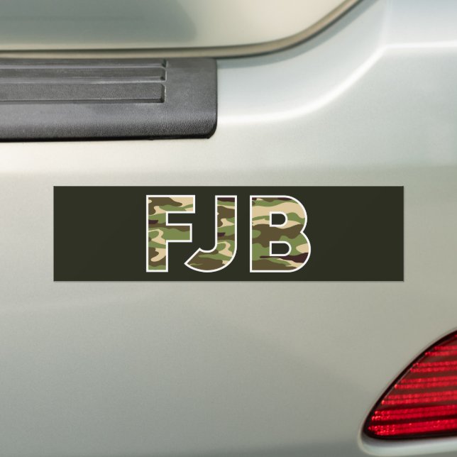 Autocollant De Voiture FJB F#ck Joe Biden (En voiture)