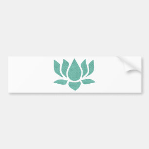 Autocollant De Voiture fleur de lotus
