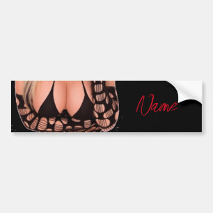 Autocollant De Voiture Flirty blonde Thunder_Cove